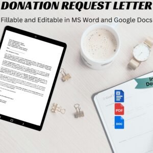 Editable Donation Request Letter Template fundraising Request Ask for Money Letter Donor Request Donation Letter Donation Fundraising Letter