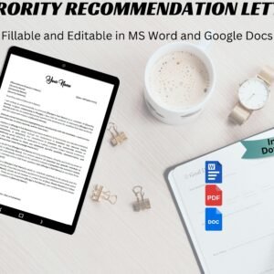 Sorority Letter of Recommendation Sorority Recommendation Letter Sorority Recruitment Letter Support LOR / LOS Character Reference letter